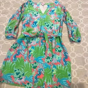 Vintage Lilly Pulitzer Dress with tie waist